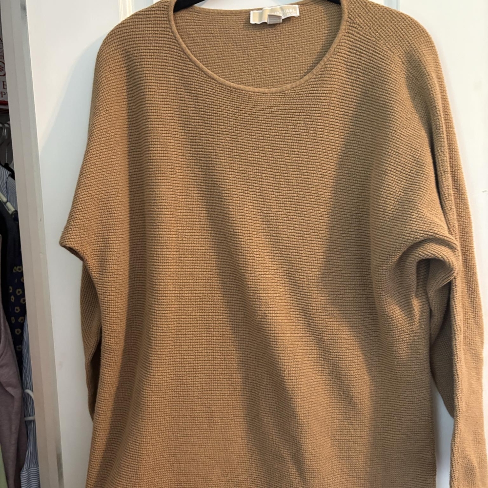 Michael Kors Tan Crew Neck Sweater